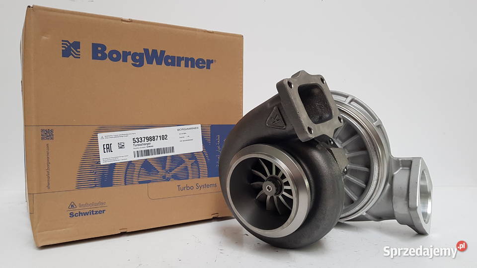 Nowa turbosprężarka BorgWarner KKK 53379887102