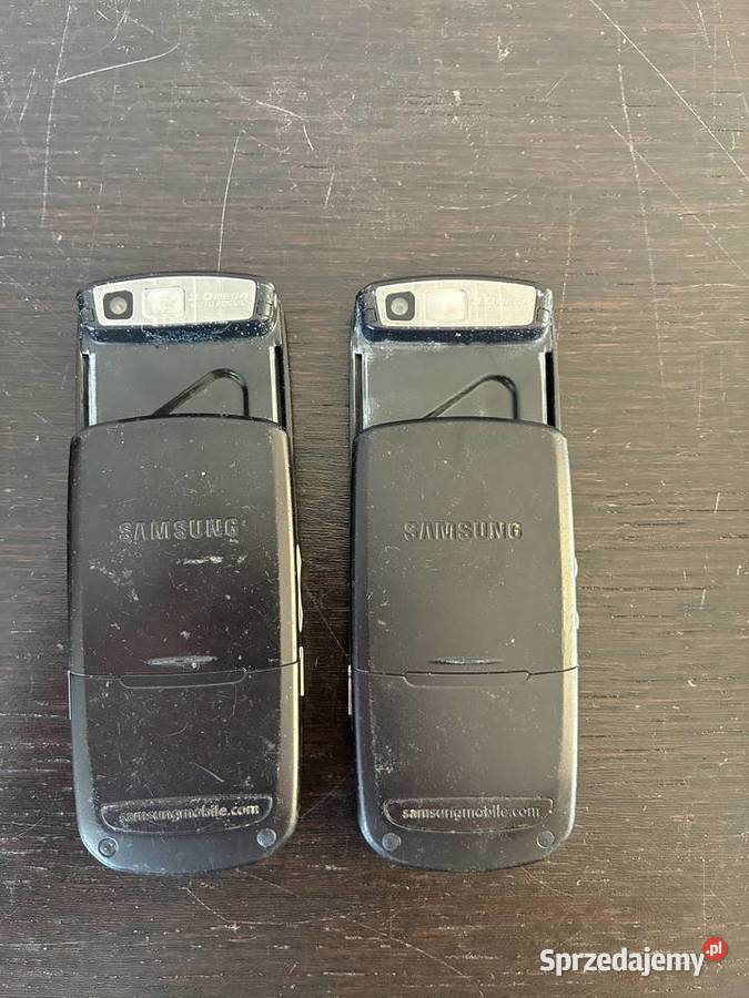 2 telefony Samsung SGH Z720 używane 1 ładowarka Elektronika Elbląg sprzedam