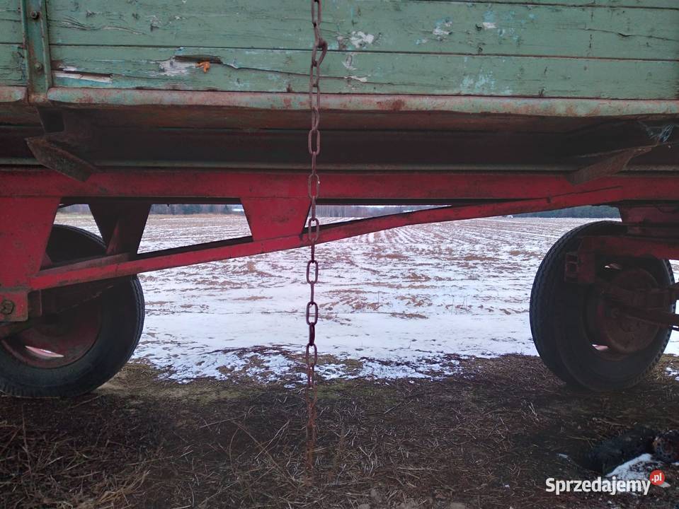Przyczepa niemiecka wywrotka nieuszkodzony Pomiary