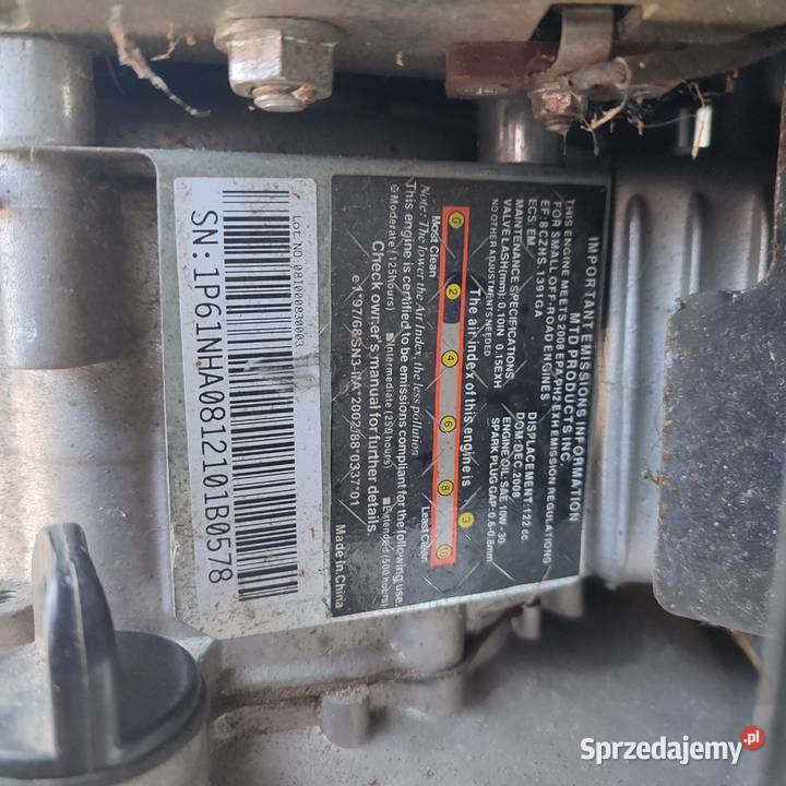 Silnik kosiarka mtd Kraków