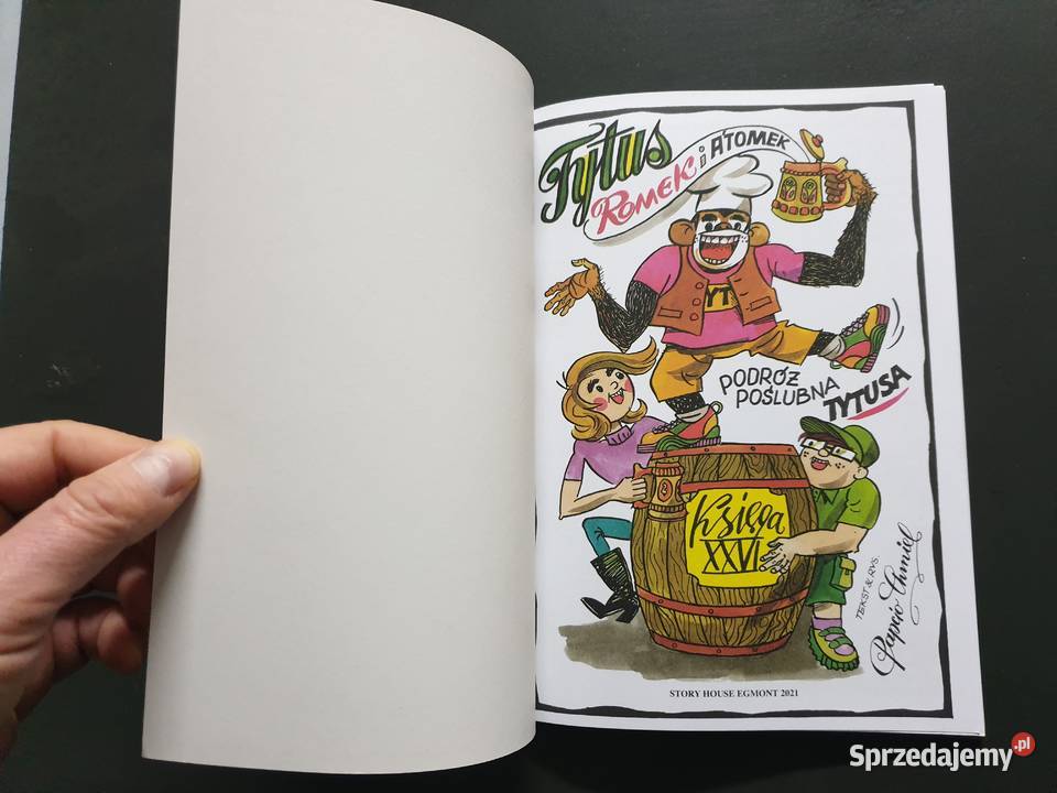 Tytus Romek i ATomek księga XXVI wydII 2021 pomorskie Gdynia sprzedam