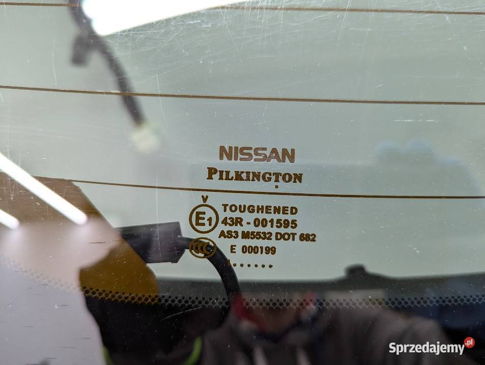 KLAPA POKRYWA BAGAŻNIKA NAH CAYENNE RED NISSAN podlaskie Białystok