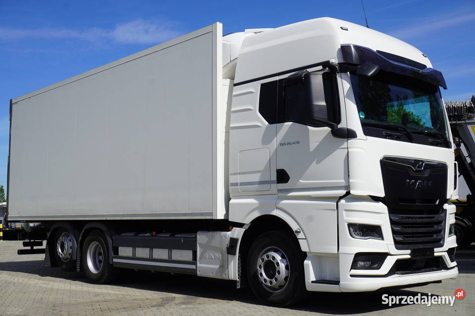 MAN TGX 26470 6x2 80 2023 Chłodnia KRONE 18 radio / CD Chłodnie Kraków