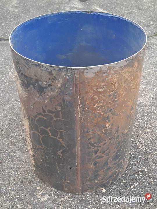 Rura stalowa 395 x 2 mm walec przepust zbiornik śląskie Cieszyn