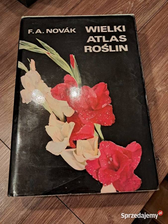 ksiżąka z 1979r wielki atlas roślin stan