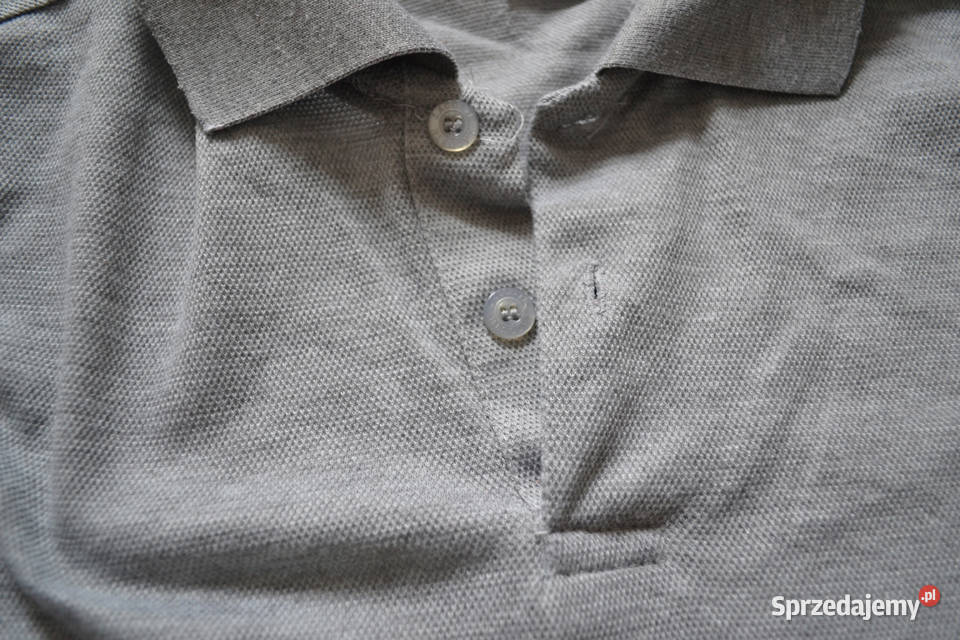 szara koszulka polo Lacoste S krótki rękaw Warszawa