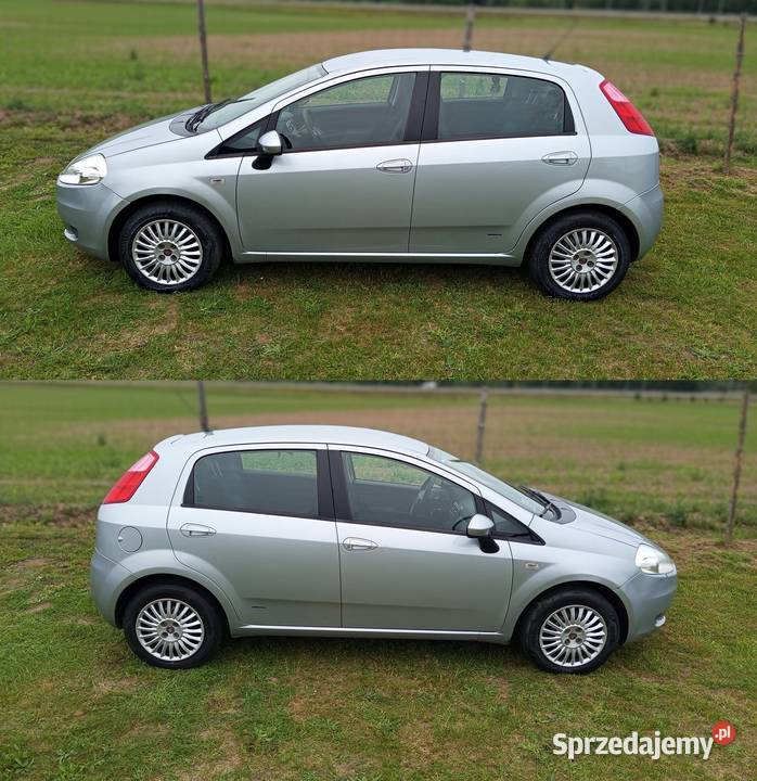 Fiat Grande Punto 2008r 14benzyna Klimatyzacja Ostróda