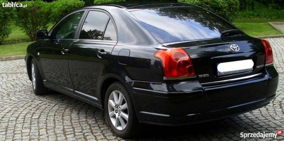 Toyota Avensis T25 II Lifback przyciemniane poduszka powietrzna Siemianowice Śląskie