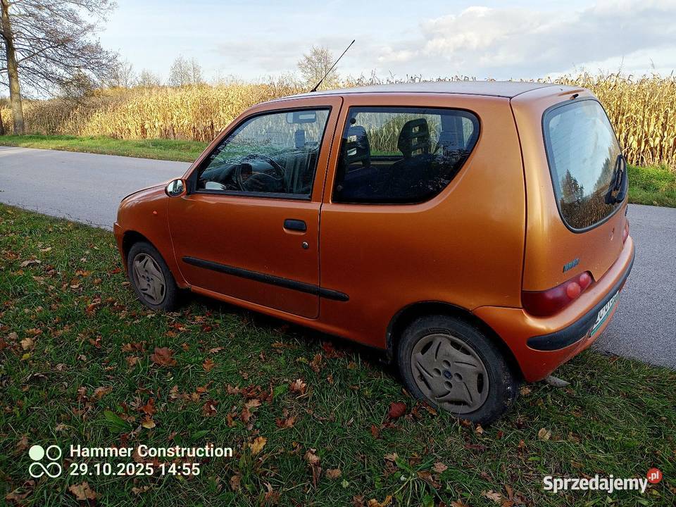 Fiat Seicento 2000r 900 długie OC lubelskie