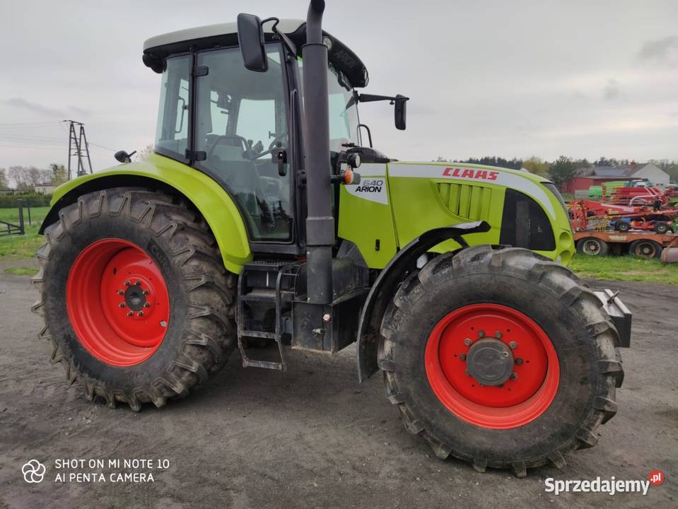 Claas Arion 640 Pneumatykaskrzynia biegów 50 1 h Amortyzacja kabiny Claas Czersk