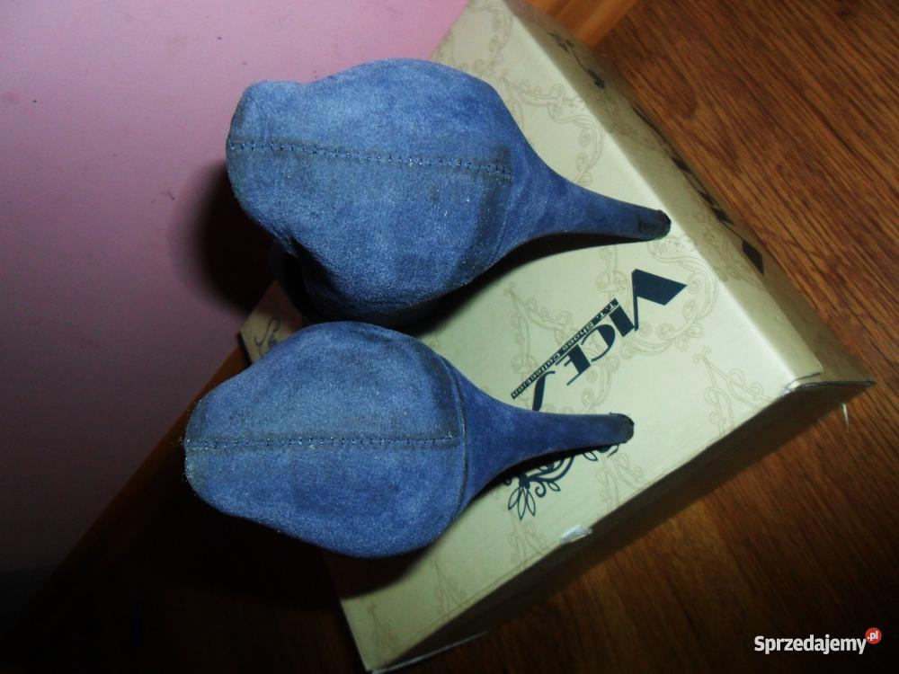 szpilki granatowe niebieskie atmosphere hm ccc r łódzkie Opoczno