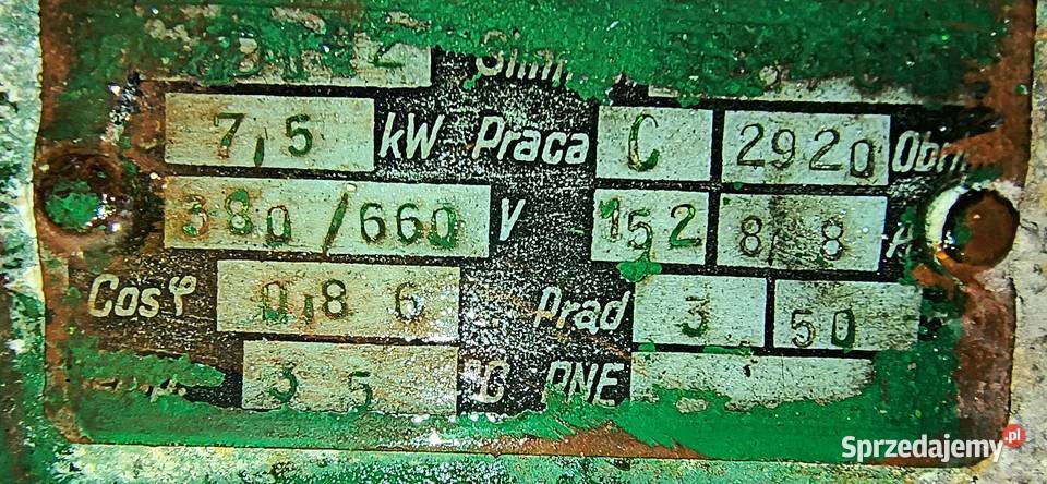 Śrutownik do zboża bijakowy 75kW nieuszkodzony dolnośląskie Lubiąż