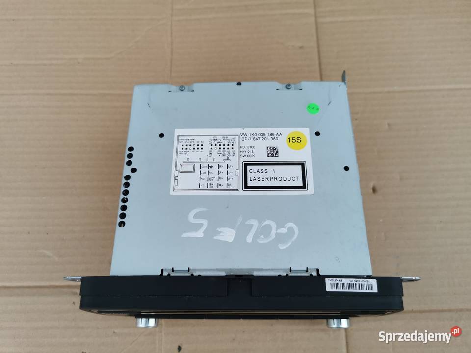 Radio cd vw golf 5 V 6 VI passat b6 Touran caddy Sieraków