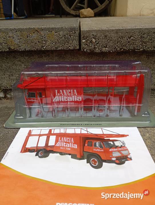 FIAT 673 BRASILE LANCIA CORSE Kultowe ciężarówki Modelarstwo