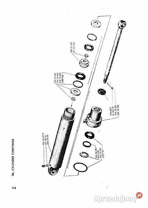 Koparko ładowarka PE 08 mtz 5 JUMZ instrukcja i podkarpackie Stalowa Wola