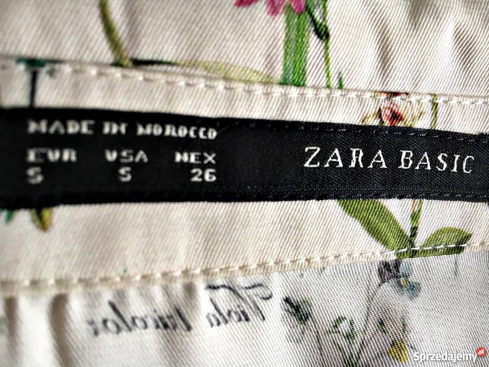 zara elegancka koszula kwiaty trawy poszukiwana