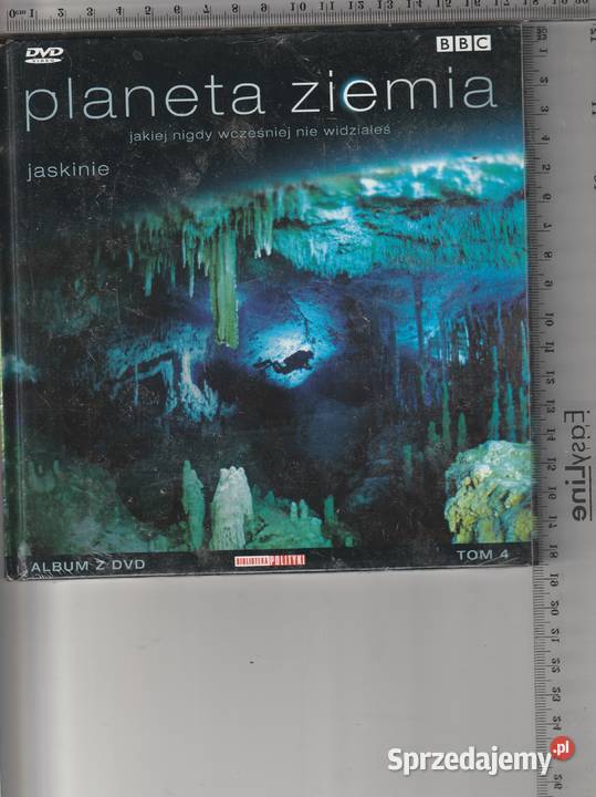 Planeta Ziemia Jaskinie DVD Pruszków sprzedam