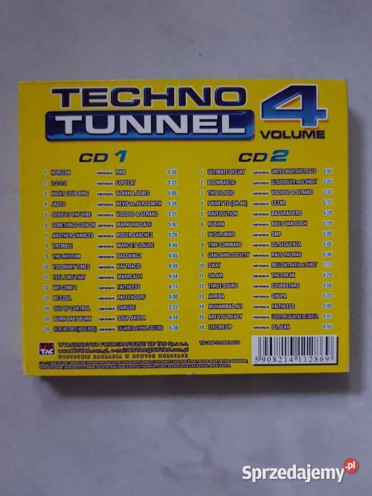 techno tunel volume 4 performed b studio 69 CD Kielce