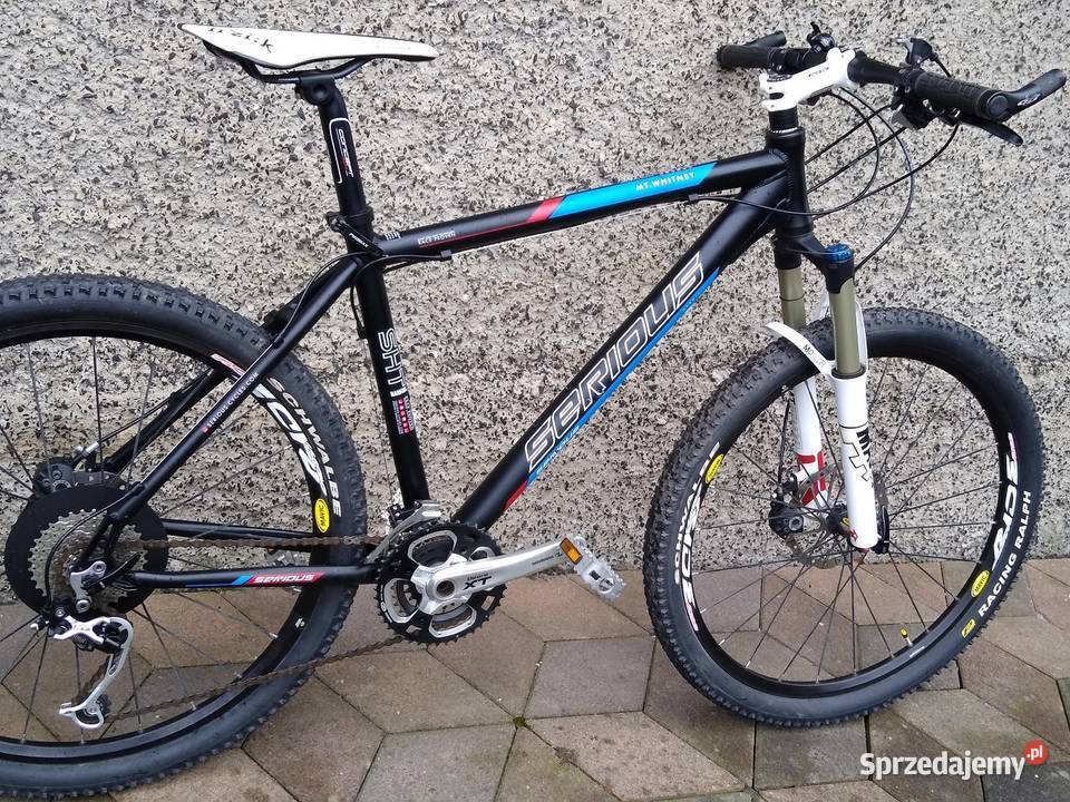 Rower MTB Serious DEORE XT koła MAVIC Amor dolnośląskie Lubań