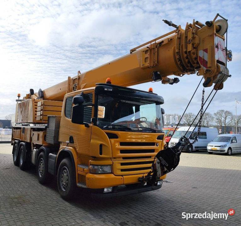 Scania dzwig samochodowy Lienhet 12703cm3 Warszawa