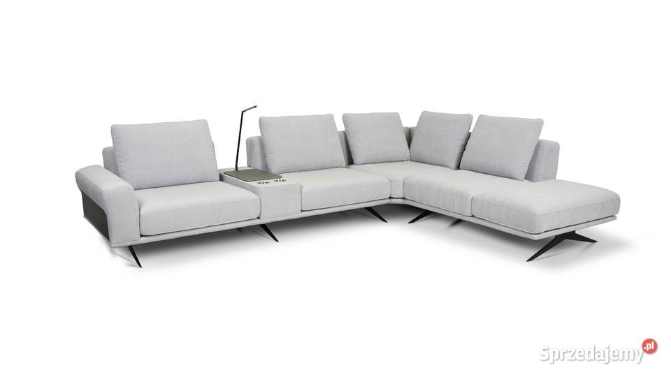 Narożnik Sines z barkiem w tkaninie DENVER 300 Narożniki Woźniki sprzedam