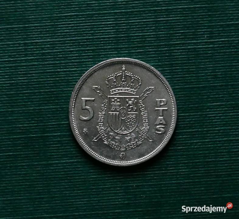 HISZPANIA 5 peset 1983r Gliwice