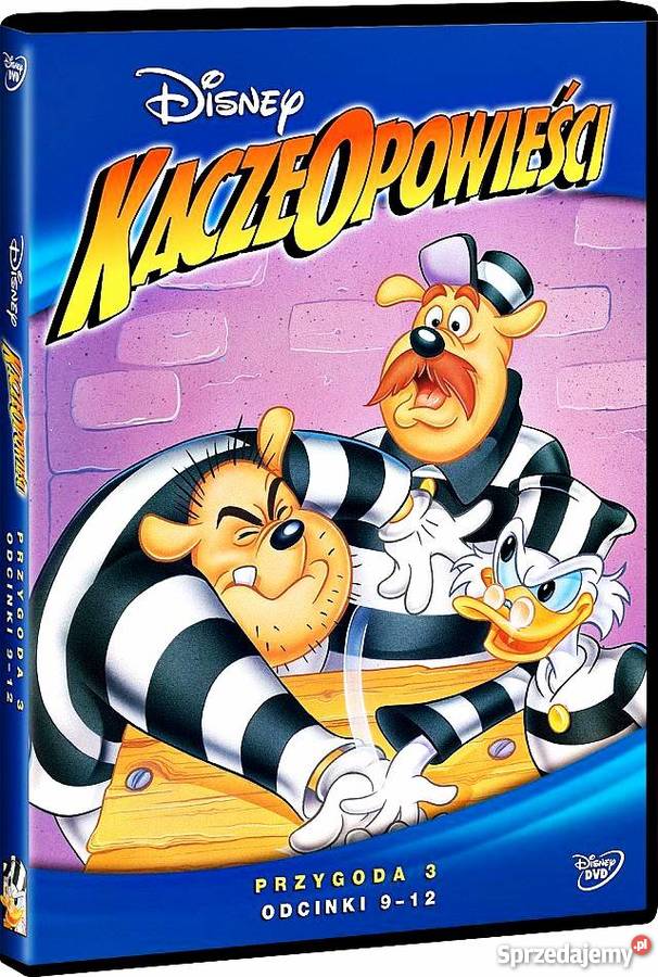 KACZE OPOWIEŚCI PRZYGODA 3 ODCINKI 9 12 DISNEY Kalisz sprzedam