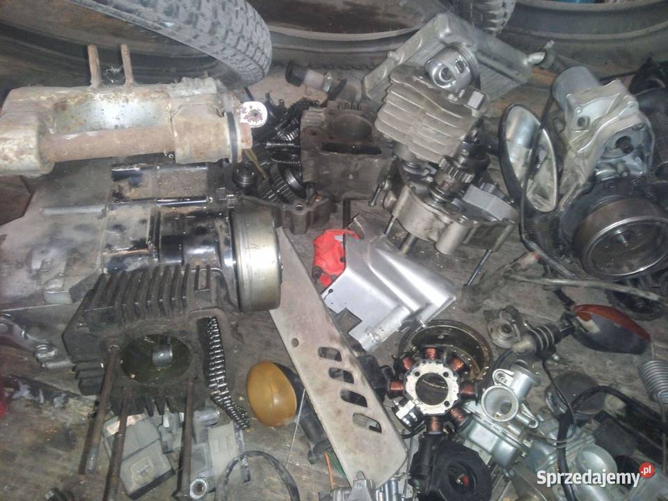 Silniki i części 110cc 125cc zachodniopomorskie Topolinek sprzedam
