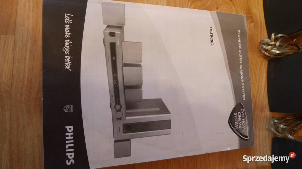 Głośniki Zestaw głośników Philips Instrukcja Radzewice sprzedam