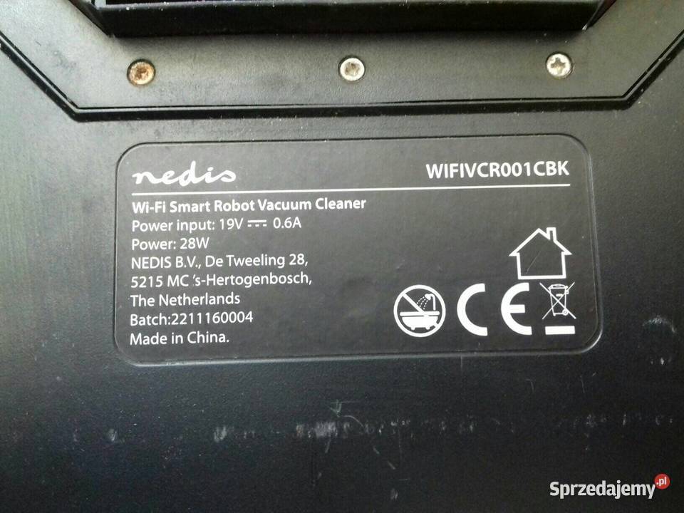 Odkurzacz automatyczny Nedis WiFi Smart Robot Bydgoszcz