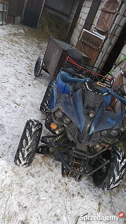 Quad z hakiem i przyczepką 250ccm Zamość