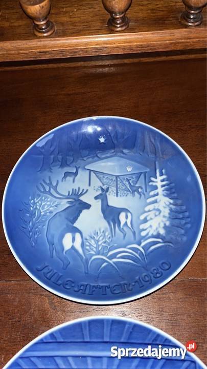 Talerz świąteczny Copenhagen Syg BING GRONDAHL