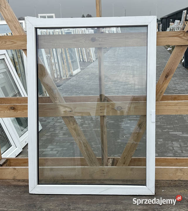OKNA KacprzaK Witryna 94X125 FIX Używany PCV mazowieckie Siedlce