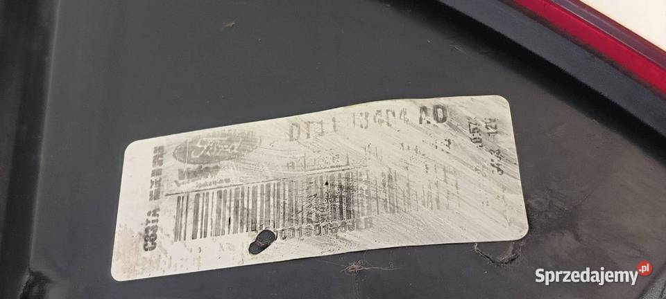 LAMPA PRAWA TYŁ FORD TRANSIT CONNECT II osobowe Motoryzacja Lipno