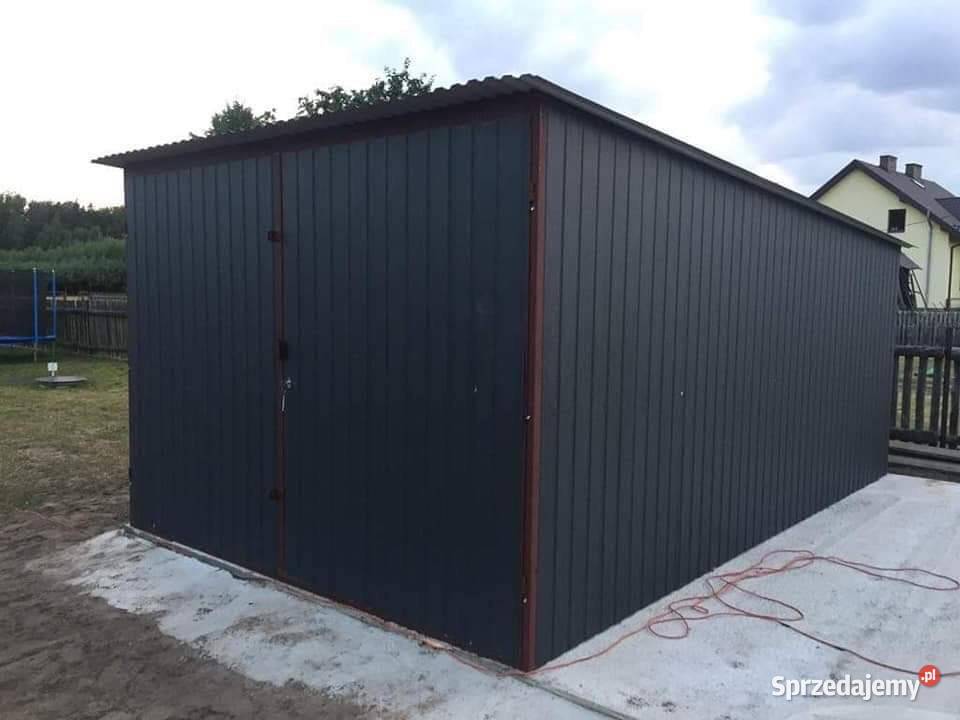GARAŻE BLASZANE 3x5m ocynk TRANSPORT I MONTAŻ lubelskie Lublin sprzedam