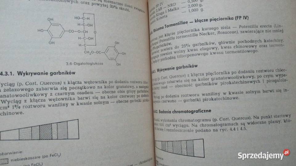 Chemiczne metody badań roślinnych surowców Łódź sprzedam