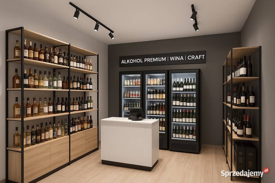 Lokal handlowy monopolowy Barber Kosmetyka GSM parter zachodniopomorskie