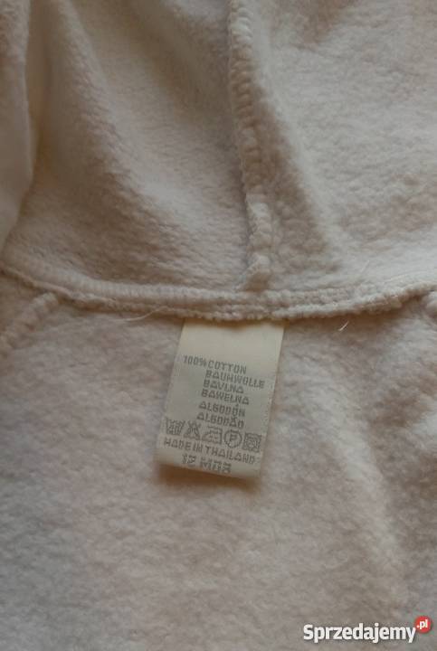 Bluza z kapturem rozpinana na suwak 30 długości Rogoźnik