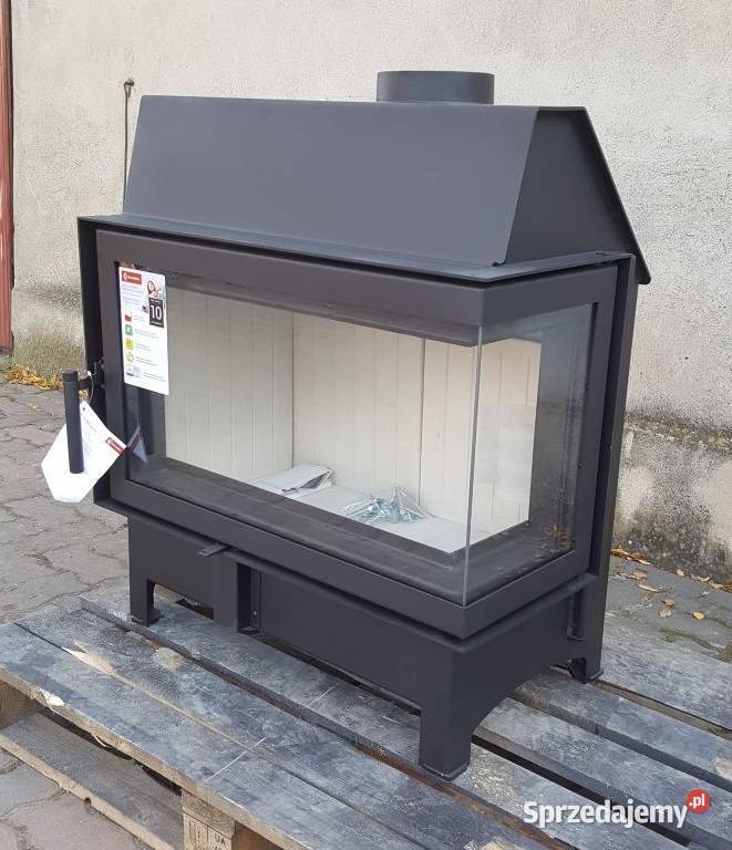 Kompletny kominek narożny wkład Zibi 12 BS Warszawa