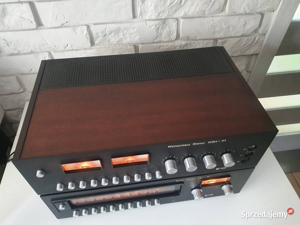 Wzmacniacz tuner stereo WSH111 TSH111 UNITRA Solnica