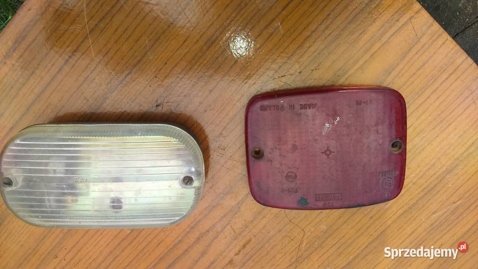 Szkło lampy przeciwmgielnej fiat 125p Rok produkcji 1989 Jasło