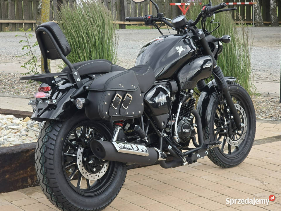 Romet inny ROMET SOFT 125 cruiserchopper Kup na elektryczny starter Bicz