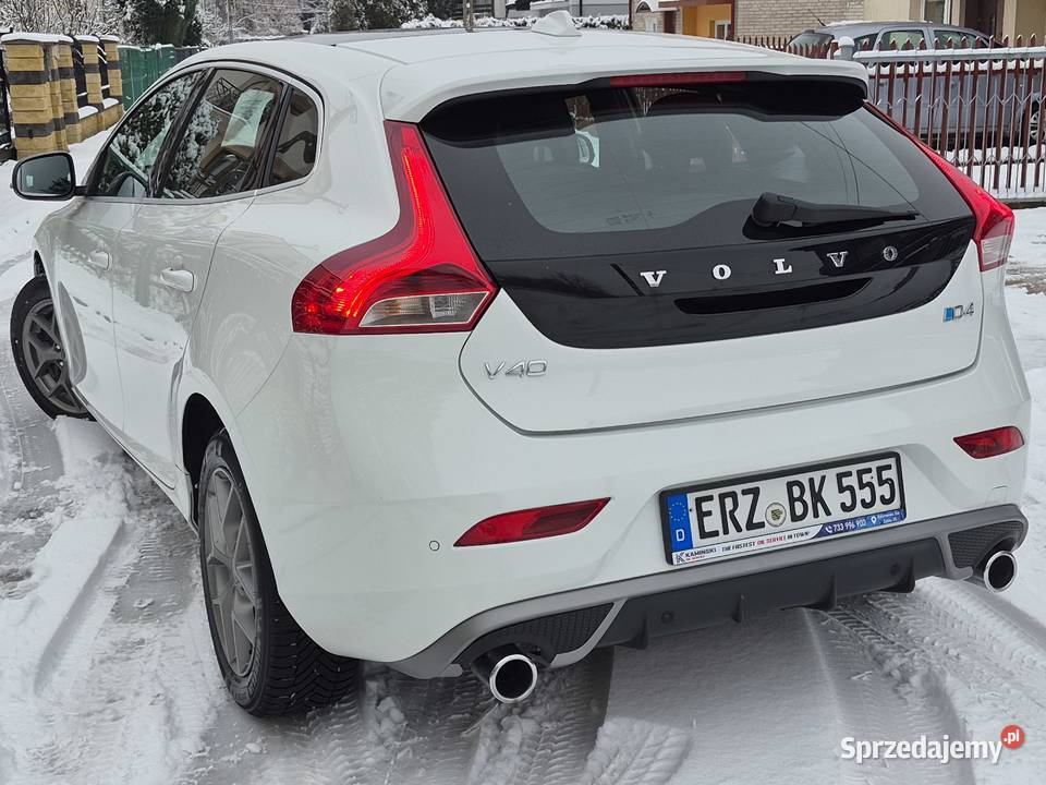 Volvo V40 20 d4 190 RDESIG FULL isofix świętokrzyskie Ostrowiec Świętokrzyski