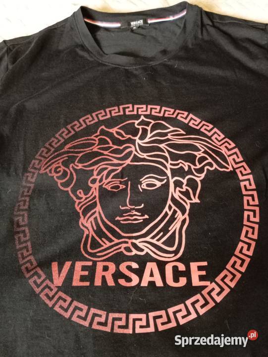 Czarny tshirt Versace jeans couture meduza lubuskie Gorzów Wielkopolski