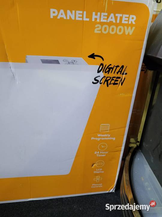 Grzejnik na podczerwień 2w1