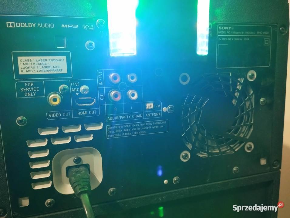 Głośnik przenośny SONY MHCV50D 120W bluetooth Libiąż sprzedam