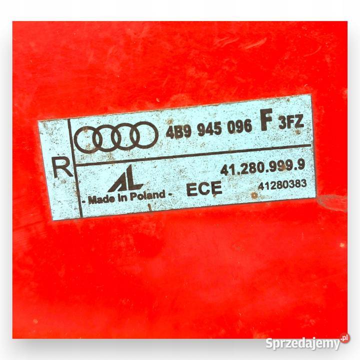 LAMPA PRAWA Audi A6 C5 LIFT KOMBI AVANT tylna Lampy tylne Chełm