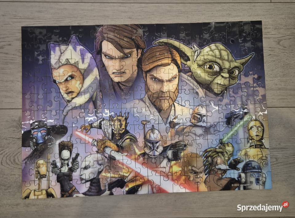 Puzzle Star Wars Papier Łódź