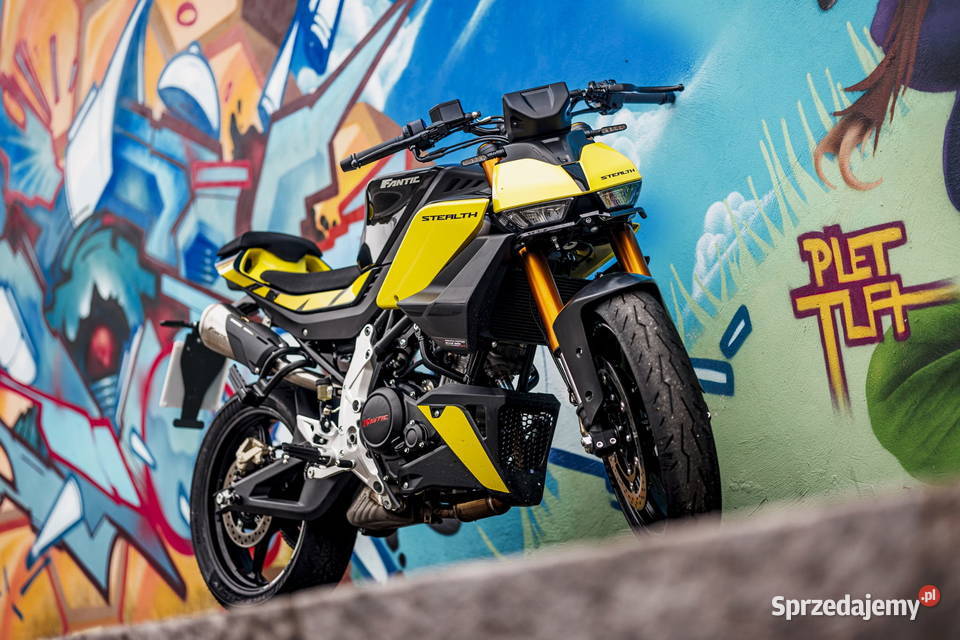 FANTIC STEALTH 125 MY26 Yellow Rok produkcji 2026 zachodniopomorskie Szczecin