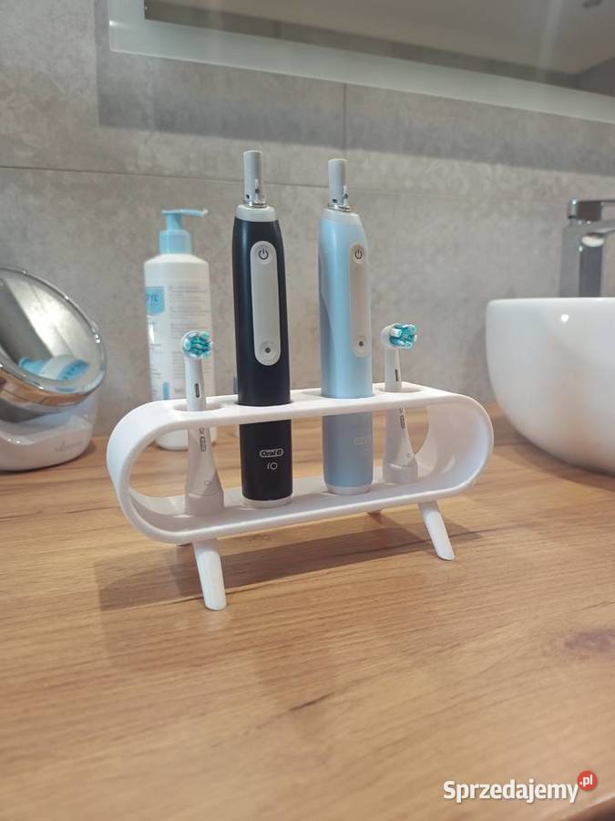 stojak podstawka na 2 szczoteczki oral b io
